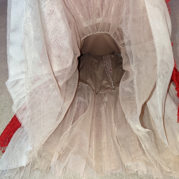 Steppin' out Women's Lace Flare Hem Dress - Picture 7 of 16